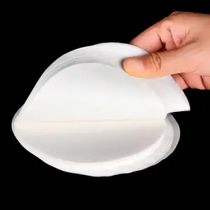 Wholesale Disposable Food Grade Beverage Coffee Milk Cup Leakproof Pad Round White Waterproof Baking Paper Leakproof Paper