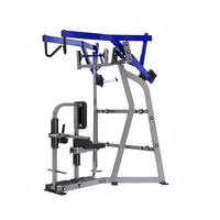 Machine de tirage vertical à double mouvement indépendant, équipement de gym commercial à charge de plaques pour l'équilibre musculaire