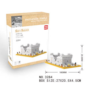 Wisehawk, Conjuntos de Bloques de Plástico en Miniatura del Famoso Edificio Thena, Modelos de Arquitectura en Miniatura, Coloridos, para el Desarrollo de la Inteligencia - Product Image 2