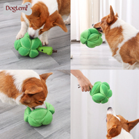 Jouet interactif de luxe en forme de brocoli pour chien, jouets pour chiens de haute qualité pour chiens de taille moyenne, accessoires pour animaux de compagnie simples et élégants, jouet à mâcher pour chien