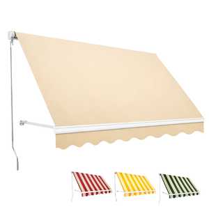 Toldo Retráctil Sangiorgio 400x300 cm con Brazo Enrollable para Balcón o Terraza - Product Image 1