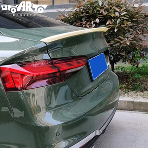 Aileron arrière en plastique ABS à l'aspect carbone, taux de rachat élevé, pour <span class=keywords><strong>Audi</strong></span> <span class=keywords><strong>A5</strong></span> Sportback <span class=keywords><strong>Coupé</strong></span> B9 4 portes 2017+ - Product Image 5