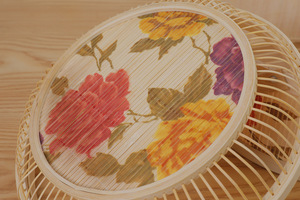 Giỏ đựng đồ đa năng bằng tre đan thủ công, thân thiện với môi trường, kiểu dáng tròn, có tay cầm, dùng để đựng thực phẩm, đóng gói bánh ngọt, trang trí nhà cửa - Product Image 5