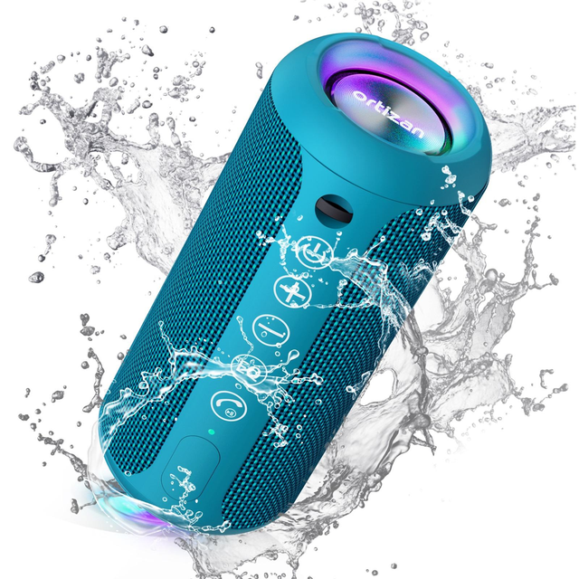 IPX6 Waterproof Portable Speaker 5-10H Playtime TWS Subwoofer Hi-Fi Sound for Phone TV Projector Factory Direct Wholesale