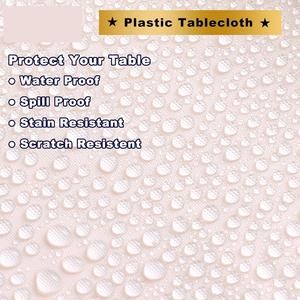 Nappe de table rectangulaire de couleur personnalisée de marque en gros nappe pour événements nappe de restauration résistante aux taches et aux plis - Product Image 6