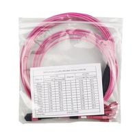 Prix usine Connectivité fiable PVC/LSZH LC/MPO 0.9/2.0/3.0 Om4/Om1/Om2/Om3/Om5 Cordon de raccordement à fibre optique