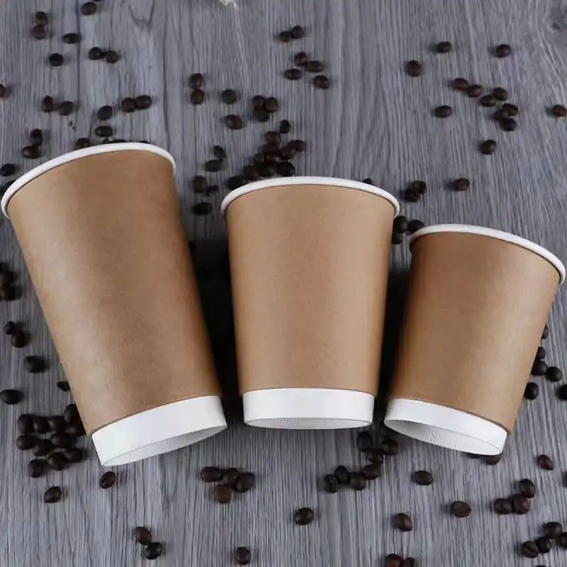 Пользовательские 300 мл 6Oz сосуды китайские De Papel Para Con Tapa изоляции тройной 7 12 унций одинарный стена биоразлагаемые повторно кафе бумажные стаканчики кофе