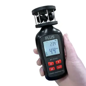 Anemometro digitale del misuratore del vento dell'anemometro del flusso di velocità dell'aria ad alta precisione