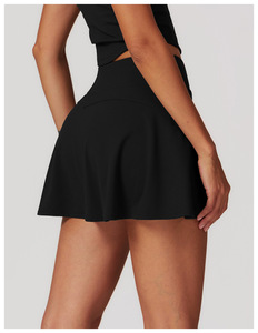 Pakaian tenis wanita, rok tenis kualitas tinggi dengan celana pendek bawaan untuk olahraga golf bernapas - Product Image 6