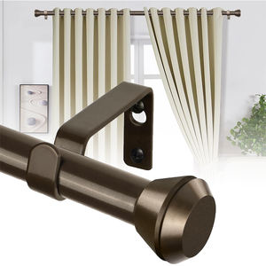 Non ci sono aste <span class=keywords><strong>per</strong></span> <span class=keywords><strong>tende</strong></span> <span class=keywords><strong>per</strong></span> camera da letto con adesivo regolabile in metallo <span class=keywords><strong>per</strong></span> tenere le piccole finestre della camera da letto senza danni alla parete - Product Image 1