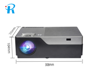 Ruiying pour projecteur de cinéma maison M18 1080p High-Lumens FHD LED LCD Beamer Factory OEM ODM Proyector Beamer