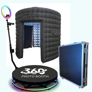 Xách tay 360 gian hàng ảnh 37-inch 360 cơ giới tự động video và hình ảnh gian hàng số lượng lớn Nhà cung cấp cho các bên và các sự kiện