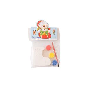 Children Christmas <b>Plaster</b> Craft Kit Diy Toy <b>Set</b> For Kids Age 4 6 Years - Product Image 4