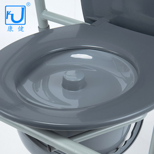 Asiento de inodoro Shunkangda CA618 de aleación de aluminio portátil para personas mayores y mujeres embarazadas, equipo de seguridad antideslizante para el baño - Product Image 5