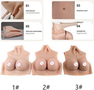 Sahte meme plakası tam silikon giyisi vajina pantolon ile Shemale için Sissy Shemale aly Ladybody transeksüel sürükle kraliçe - Product Image 5