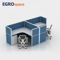 EGROspace Mobilier de bureau design moderne, table de travail pour personnel, bureau informatique, cloison de bureau, poste de travail en cubique
