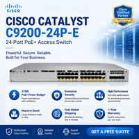 Commutateur PoE Cisco Catalyst 9200 Series 24 ports C9200-24P-E