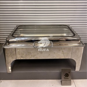 ถาดอุ่นอาหารสแตนเลสทรงสี่เหลี่ยมแบบไฟฟ้า Hufa สำหรับร้านอาหารและโรงแรม - Product Image 1