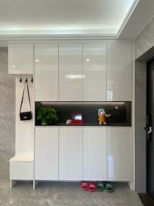 Muebles de Madera Maciza con Estantes para Zapatos Modernos, Tamaño Personalizado, para Uso Comercial y Doméstico, Respetuosos con el Medio Ambiente, para Sala de Estar - Product Image 3