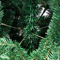 Sapin de Noël Artificiel en PVC Chiffré, Tailles de 60cm à 300cm, pour Décorations d'Hôtels, Commerces et Supermarchés, Modèle Transfrontalier ZJ-009