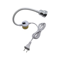 Lampe de travail LED bicolore haute luminosité pour machine à coudre, fixation magnétique puissante, éclairage fluorescent violet pour chaussures