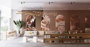 การออกแบบตกแต่งภายในร้านกาแฟที่มีสไตล์และปรับแต่งได้ |   เคาน์เตอร์บาร์และตู้โชว์สินค้าแบบปรับแต่งได้ |   โซลูชันร้านกาแฟสำเร็จรูปสมัยใหม่ - Product Image 6