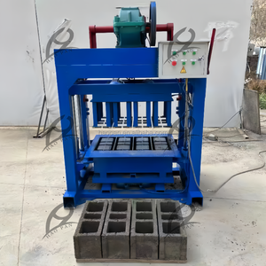 Sơn Đông 4-40b bán tự động chân không đùn Điều kiện Mới rỗng khối máy làm cho cát hoặc bê tông trong Tanzania - Product Image 2