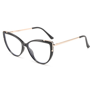Gafas de Moda con Montura Completa Estilo Ojo de Gato, Anti Luz Azul, Ligeras, Diseño Moderno para Mujer 2024 - Product Image 2