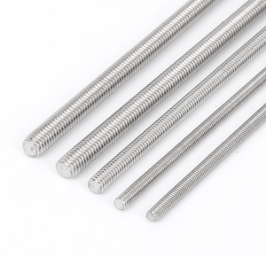 Barres en acier inoxydable, zinguées noires, filetées, M30 M32 M34 M36 M38 <span class=keywords><strong>M40</strong></span> M42 M50 M60 M70 M80, grandes tailles - Product Image 2