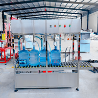 Machine de remplissage et de scellage 2-en-1 pour bouteilles et seaux de 3,5 gallons – Ligne de production de boissons, directement de l'usine pour usine d'eau potable