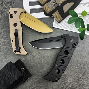 Couteau de chasse pliable BM ADAMAS 275, outil de survie multi-usage pour le camping, couteau portable pour la vie quotidienne, couteau à légumes et fruits ECD, OEM - Product Image 5