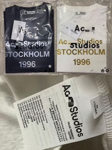 T-shirt a maniche corte con stampa a specchio e strass, versione autentica di alta qualità AC1996 - Top estivo di lusso, disponibile subito - Product Image 5