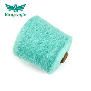 Kingeagle 100% poliéster tejido suave colorido hilo <span class=keywords><strong>trapillo</strong></span> crochet hilo - Product Image 4