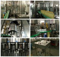 Machine de remplissage automatique rotative à grande vitesse pour huile comestible, pour ligne de production d'huile de cuisson