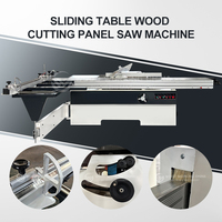 HZ507 Petite scie circulaire à panneaux coulissante CNC portable pour couper le bois Scie sur table Machine à travailler le bois