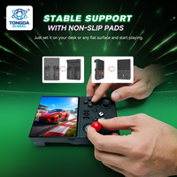 Console de jeu vidéo portable rétro arcade avec logo personnalisé R36MAX2, open source, pour deux joueurs, WIFI, combat en ligne, moteur de vibration