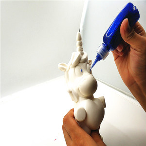 Juguetes Squishies DIY Divertidos y Populares 2020, Juguetes de Peluche de Ascenso Lento Pintables para Niños, Educativos - Product Image 4