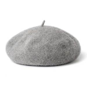 Boina de lana K76 para mujer, gorro de pintor japonés, coreano, otoño e invierno, vintage, británico, de punto - Product Image 4