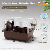 Cage à hamster pliable de luxe en acrylique, grande, style château, portable, pour hamsters, fabrication sur mesure, vente en gros