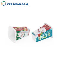 Gobelets en plastique OUDAYA de 50 ml, 6,5 g, en PP de qualité alimentaire, à paroi simple, diamètre 36 mm, pour desserts, glaces, yaourts et gelées, vente en gros, faible MOQ, IML