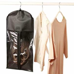 ถุงเก็บวิกผมแบบไม่ทอ  รักษ์โลก ทันสมัย พร้อมหูแขวนและซิป - Product Image 1