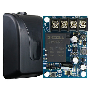 Tùy chỉnh DC12-80V 1 kênh <span class=keywords><strong>433MHz</strong></span> RF Receiver kim loại không dây RF điều khiển từ xa ekectric chuyển đổi khóa cửa với bìa Thiết bị chuyển mạch - Product Image 2