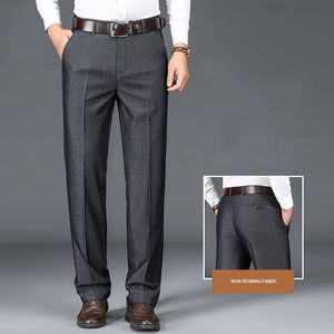 <span class=keywords><strong>Pantalon</strong></span> de Costume Chic pour Hommes d'Affaires, <span class=keywords><strong>Grande</strong></span> <span class=keywords><strong>Taille</strong></span>, Qualité Supérieure, Idéal pour le Travail et les Occasions Formelles – Vente Chaude - Product Image 2