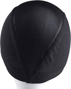 Venta al por mayor: 2 gorros de malla de nailon elásticos negros y beige para pelucas de trenzas africanas - Product Image 2