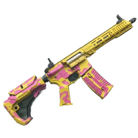 Senapan Mainan ARP9 Gel Splatter Blaster MP7 Elektrik Permainan Tembak-tembakan Luar Ruangan Real CS AK Blaster Senapan Mainan M416 AK47 ARP9 P90 M4A1