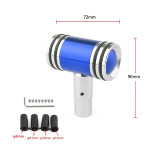 Pomello del Cambio per Auto, Pomello Universale per Cambio Manuale, Leva del Cambio con Kit Adattatore - Product Image 5