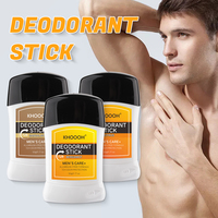 Déodorant stick pour homme sans aluminium, 72 heures de protection contre les odeurs, parfum naturel, stick déodorant pour homme 50g, logo personnalisé