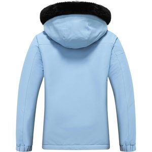 Chaqueta de esquí impermeable para mujer Moerdeng, abrigo de invierno con relleno sintético para snowboard y senderismo - Product Image 4