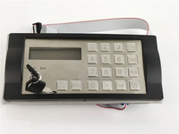 Pièces de distributeur de carburant Bernet, clavier en acier inoxydable, clavier métallique horizontal avec touches pour distributeur de carburant