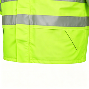 Camiseta Polo de Seguridad Reflectante de Alta Visibilidad, Manga Corta, Transpirable, con Bolsillo, para Construcción y Almacén - Product Image 6